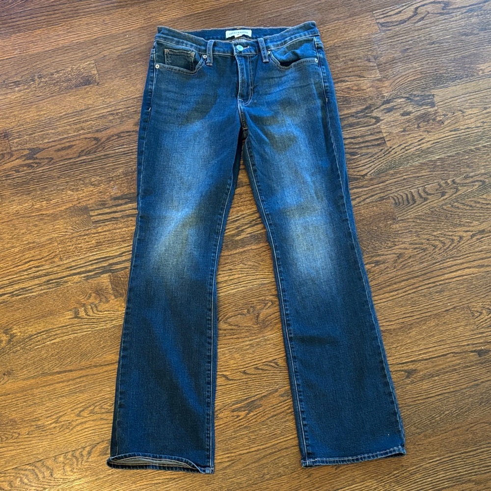 Lucky Brand Classic Dark Blue Women's Mid Rise Bootcut Jeans 8/29 R